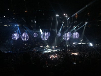 Drones flying in a Muse concert, O2 Arena